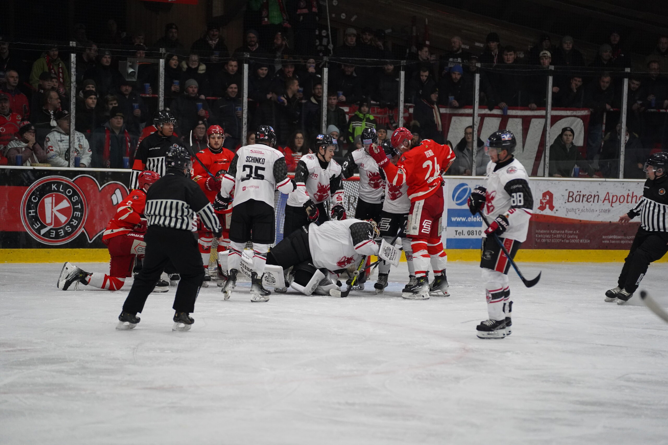 EHC Klostersee – EV Dingolfing Isar Rats 1:4 (0:2, 0:1, 1:1)