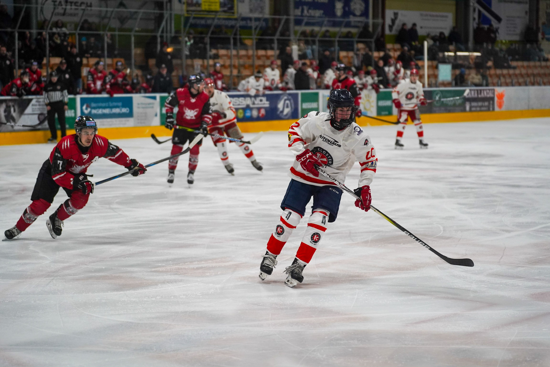 EV Dingolfing Isar Rats – EHC Klostersee 4:1 (1:0, 0:0, 3:1)