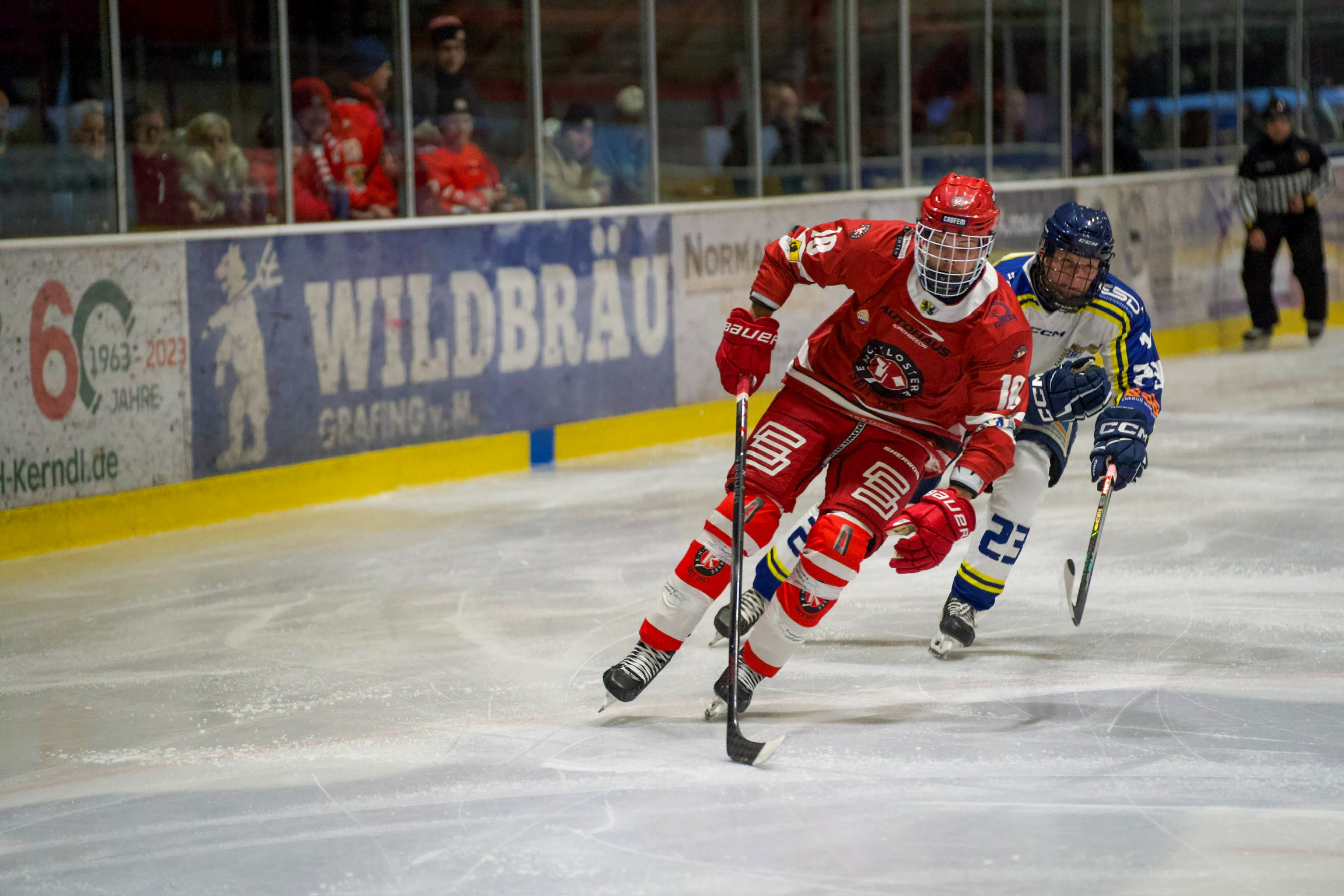 EHC Klostersee – EHC „Die Löwen“ Waldkraiburg 3:6 (1:0, 0:3, 2:3)