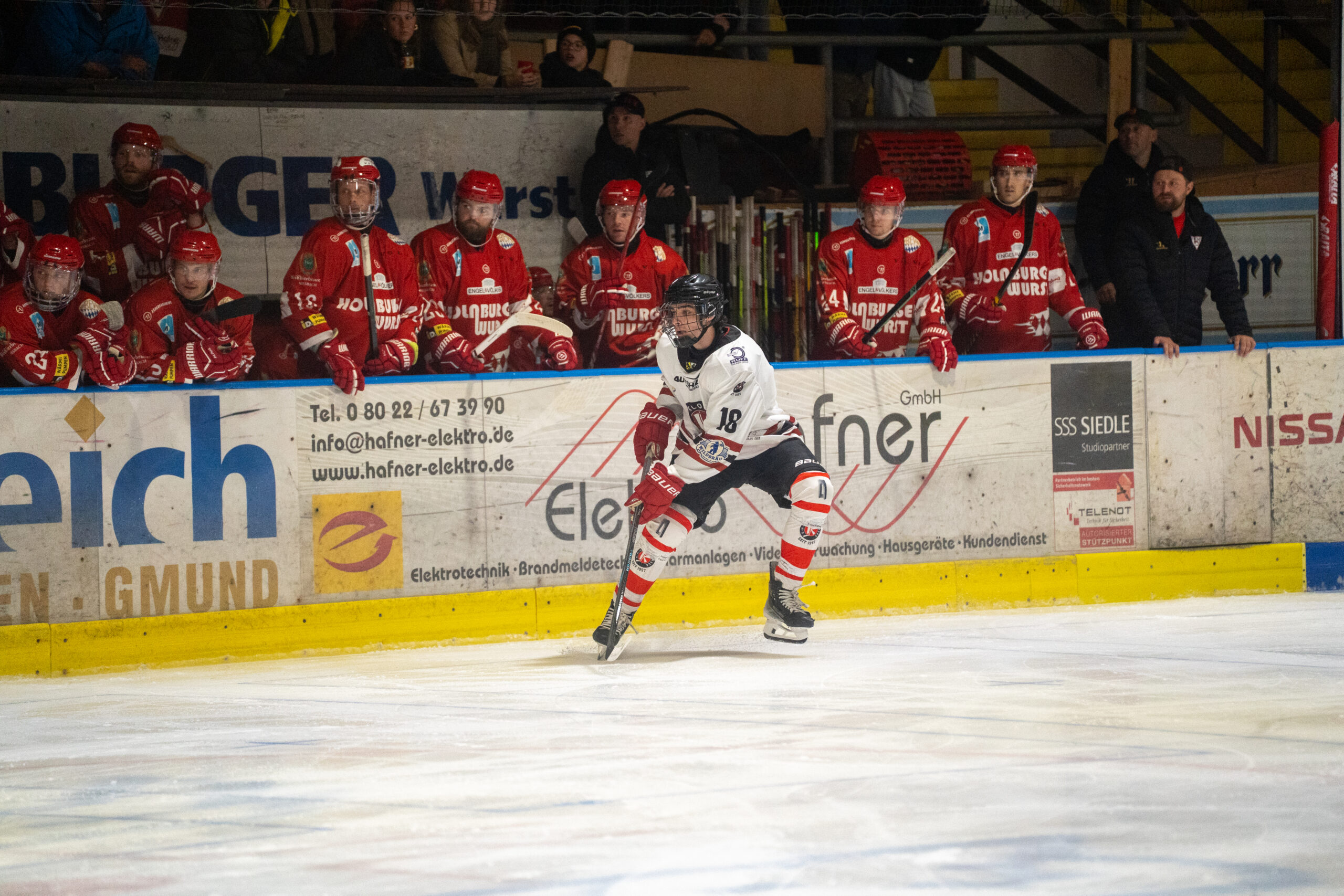 EV Moosburg – EHC Klostersee 0:5 (0:2, 0:1, 0:2)