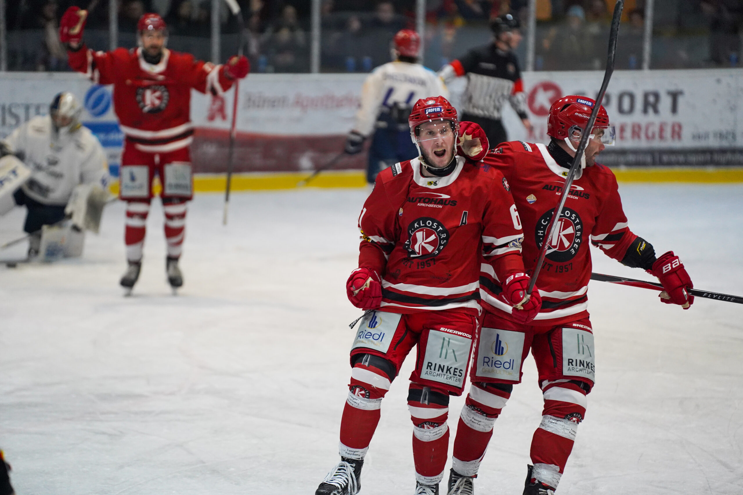 EHC Klostersee – ERV Schweinfurt Mighty Dogs 6:4 (1:1, 1:2, 4:1)