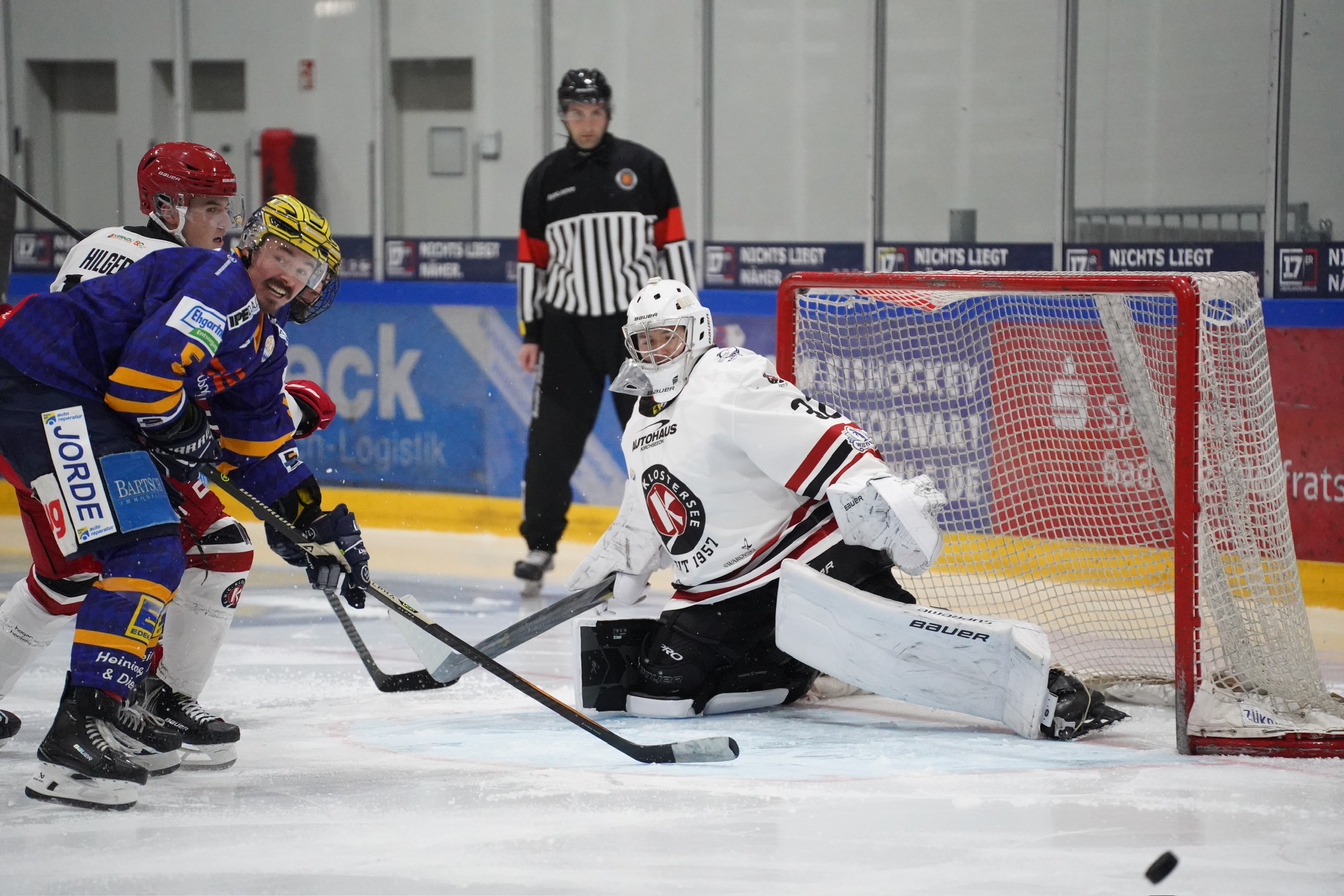 ESC River Rats Geretsried – EHC Klostersee 5:10 (1:5, 4:2, 0:3)