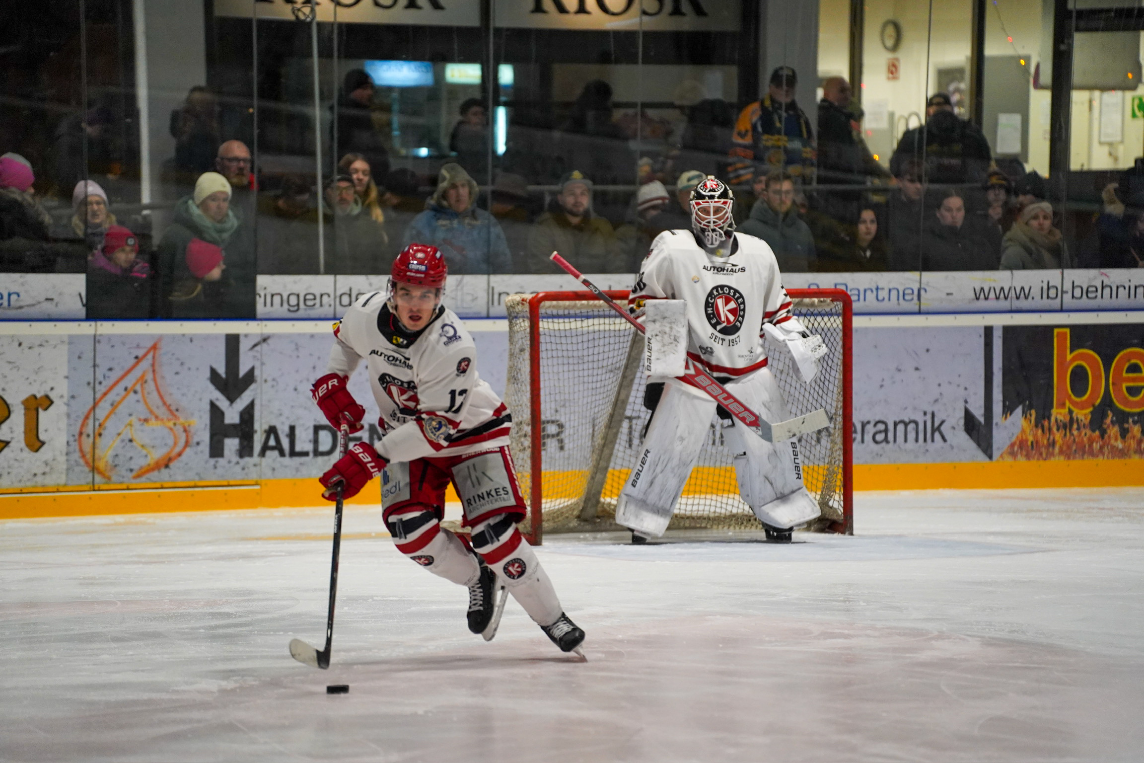 EHC „Die Löwen“ Waldkraiburg – EHC Klostersee 3:0 (0:0, 2:0, 1:0)