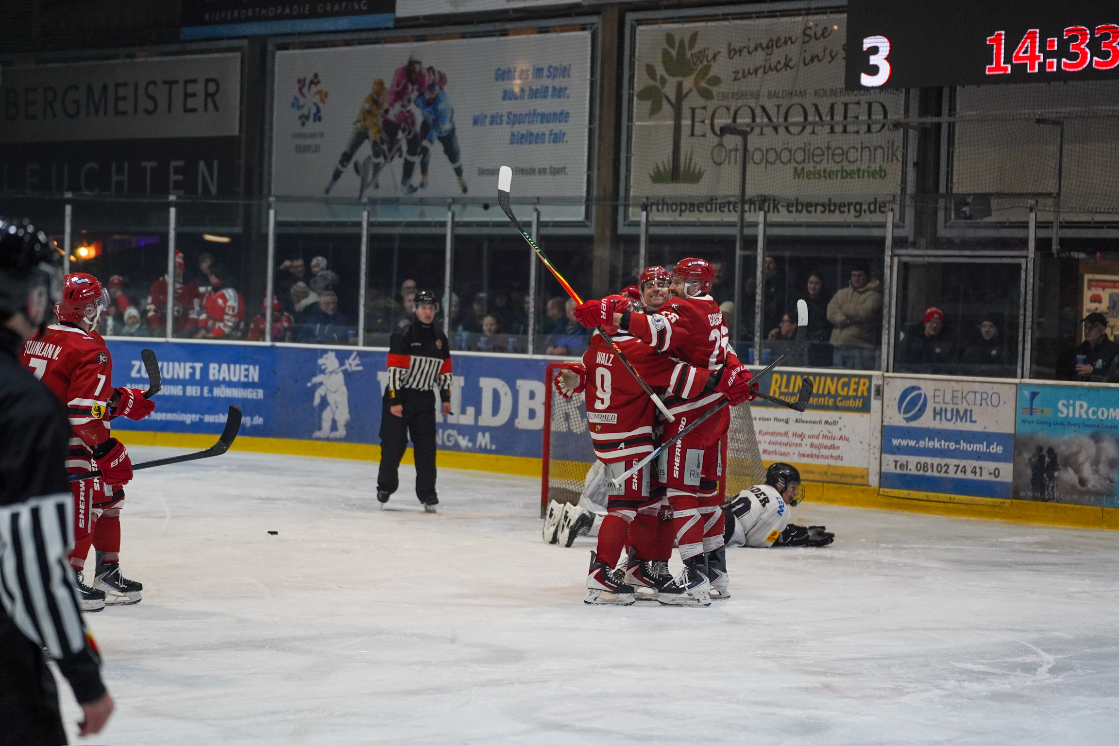 EHC Klostersee – HC Landsberg Riverkings 5:2 (3:0, 1:1, 1:1)